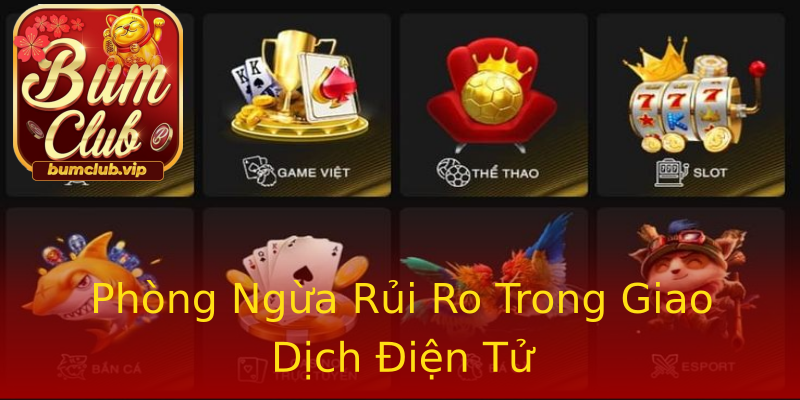 Phòng Ngừa Rủi Ro Trong Giao Dịch Điện Tử Phòng Ngừa Rủi Ro Trong Giao Dịch Điện Tử